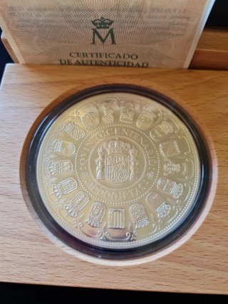 Moneda 10000 Pesetas Plata 1989.No se negocia.