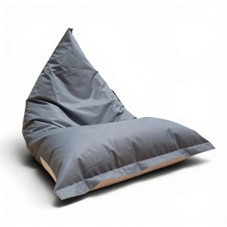 Puff esterno triangolare XXL in tessuto Oxford PVC
