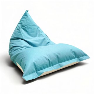 Puff esterno triangolare XXL in tessuto Oxford PVC