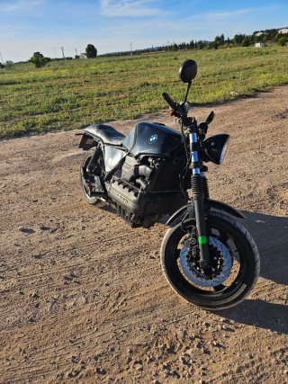 BMW K100 RS Café Racer Negra