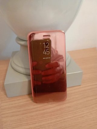 Custodia a specchio intelligente per iPhone 7/8/SE in oro rosa