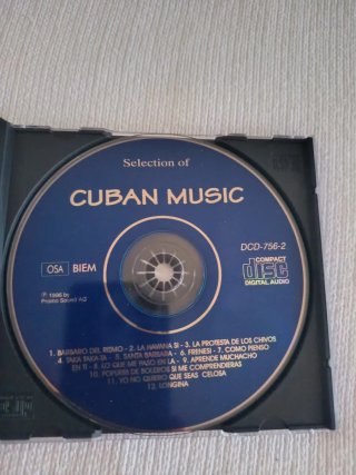 Doble CD de música cubana