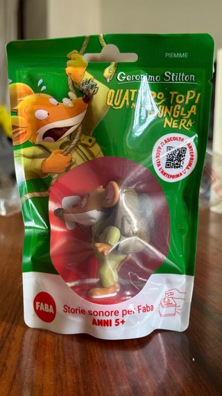 Geronimo Stilton Faba Quattro Topi Giungla Nera