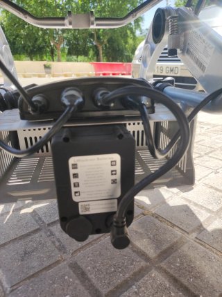 Silla de ruedas eléctrica Sorolla plegable.