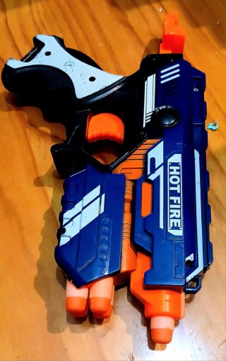 Pistola Nerf Hot Fire
