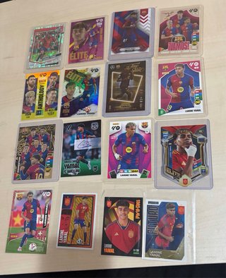 Lote cromos Lamine Yamal FC Barcelona