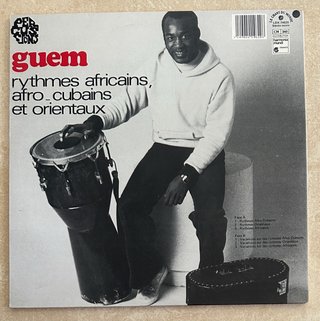 GUEM VINILO LP PERCUSION AFRICANA AFRO CUBANA