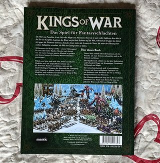 Manuale Kings of War 3ª edizione tedesco – wargame