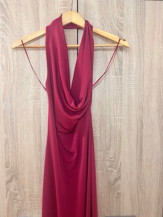 Vestido fiesta Zara buganvilla