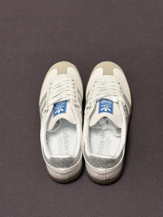 Adidas Samba Glitter Plata mujer talla 39 1/3