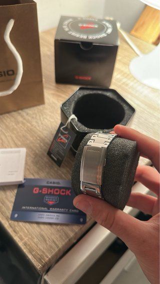 Reloj Casio Azul y Plateado