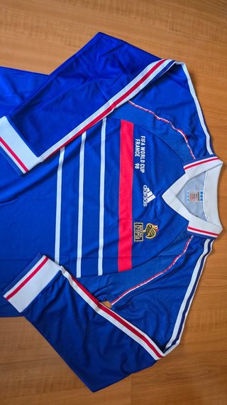 Camisola França Manga Longa - Final 1998