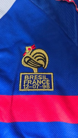 Camisola França Manga Longa - Final 1998
