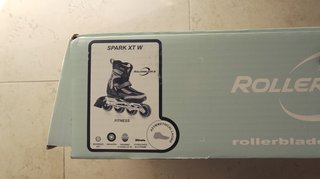 Pack patines Rollerblade mujer T40 + protecciones