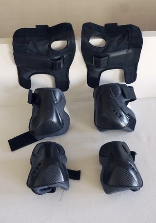 Pack patines Rollerblade mujer T40 + protecciones