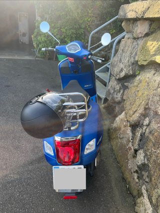 Vespa Piaggio Azul