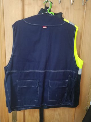 Chaleco Pegaso Azul y Amarillo