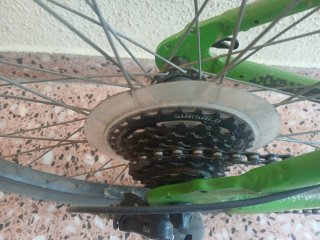 Bicicleta MTB Verde