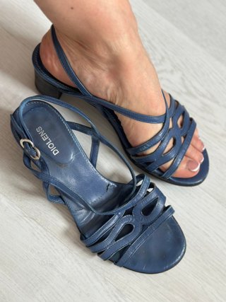 Sandalias de cuero para mujer