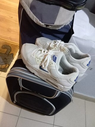 Zapatillas Nike Air Max Blancas y Azules