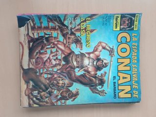 Lote de Comics La Espada salvaje CONAN el Bárbaro