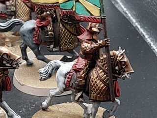 Esercito Esterling dipinto Middle Earth Guerrieri