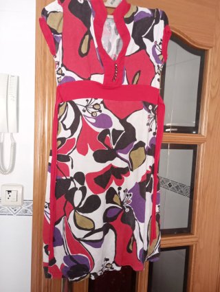 Vestido estampado floral