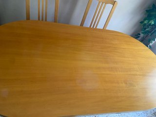 Mesa de comedor extensible madera