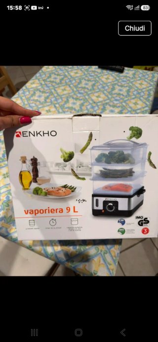 Vaporiera ENKHO 9L