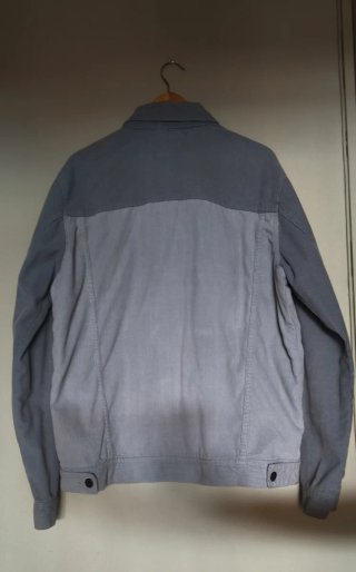 Chaqueta Vintage Pana Billabong Celeste