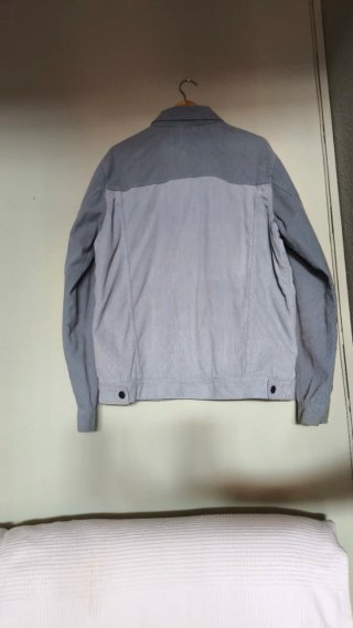 Chaqueta Vintage Pana Billabong Celeste