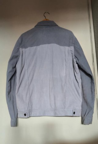 Chaqueta Vintage Pana Billabong Celeste