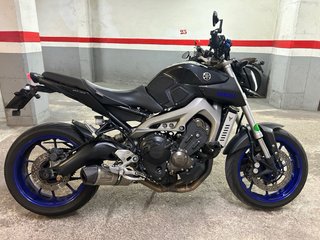 Yamaha MT-09 Negra/Azul