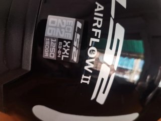 Casco Moto LS2 Jet Airflow II Nardo Grey XXL