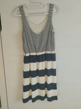 Vestido marinero Woman Secret rayas Con forro