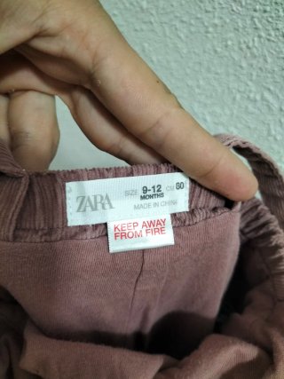 Peto Zara rosa ropa verano niño niña 9-12 meses