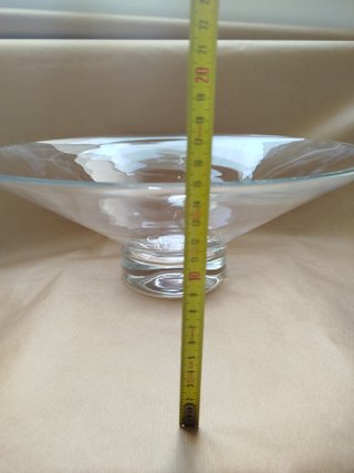 Frutero/Centro de mesa cristal grande
