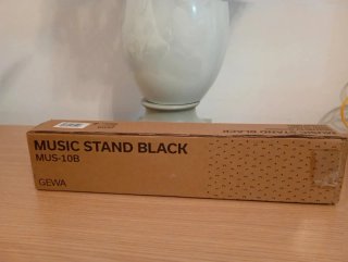 Atril de música GEWA MUS-10B Negro