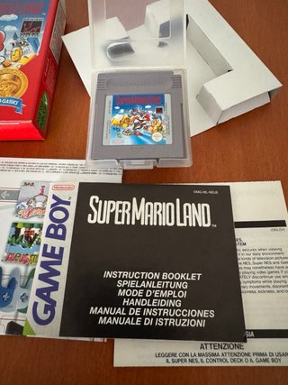 Super Mario Land Caja Game Boy Nintendo