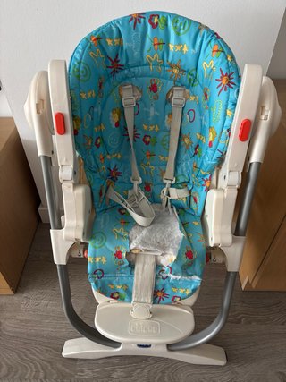 Trona Chicco Azul Estampada.