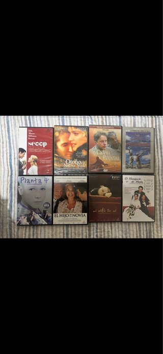 Lote de películas variadas