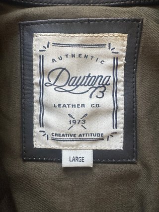 Chaqueta de piel Daytona Talla L