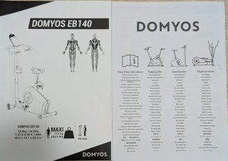 Bicicleta Estática Domyos EB 140
