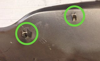 Carenado Trasero Izquierdo Honda Forza 250 2005-20