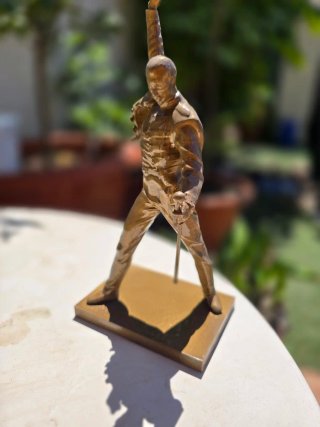 Figura Freddie Mercury 3D
