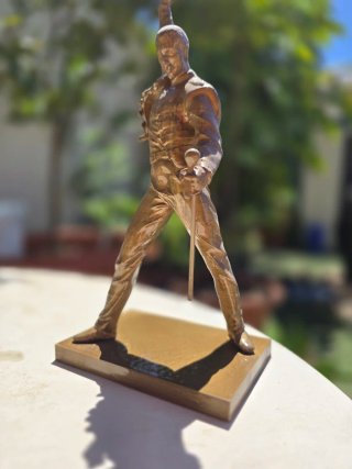 Figura Freddie Mercury 3D