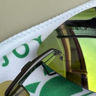 Clip lenti protezione solare oro/verde