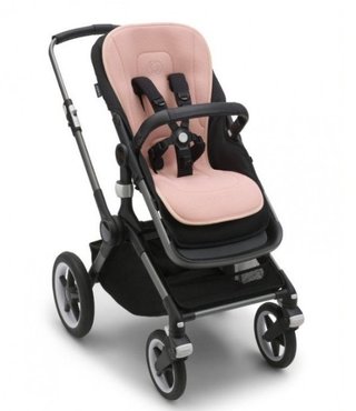 Bugaboo Fox 5 negro y rosa + accesorios