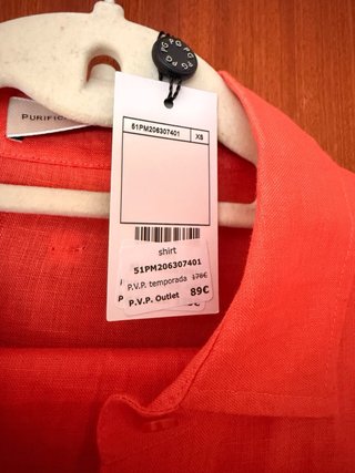 Conjunto Purificación García naranja Talla S