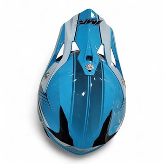 CASCO DE MOTOCROSS NIÑO IMR EVOLUTION YM AZUL